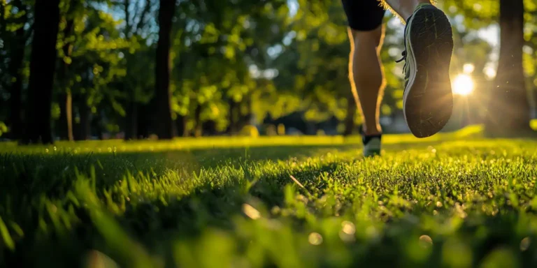 приземление при беге