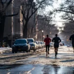 Как бегать весной, бег весной по городу