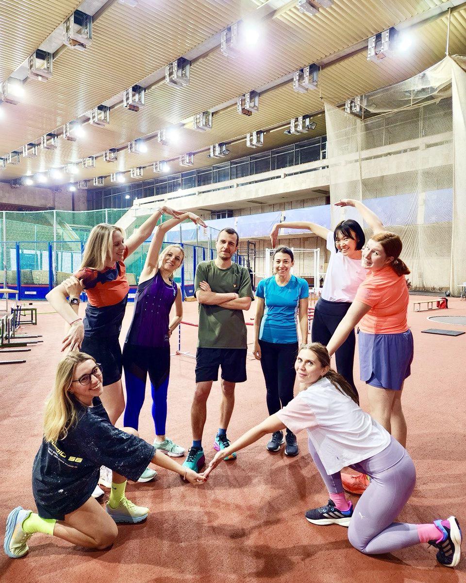 Тренировка в манеже