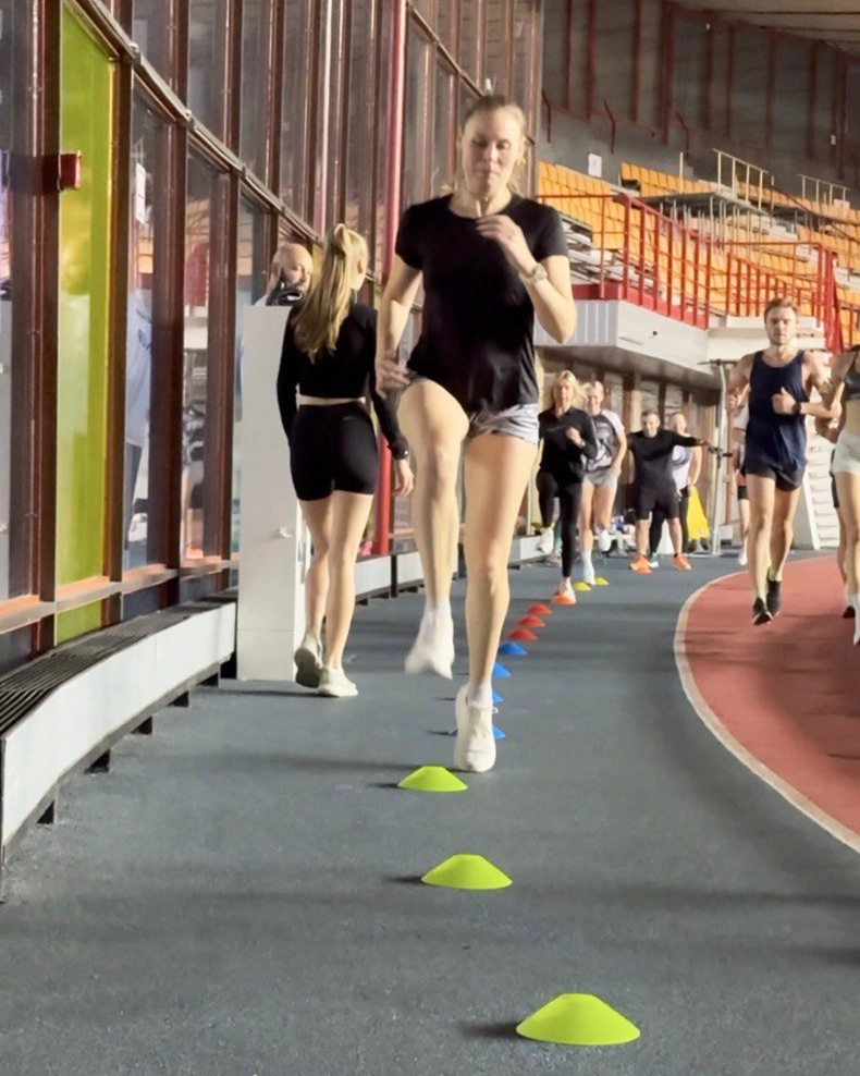 Тренировка в манеже