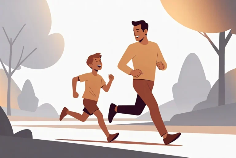 приобщить ребенка к бегу, приобщить детей к бегу, бег и дети