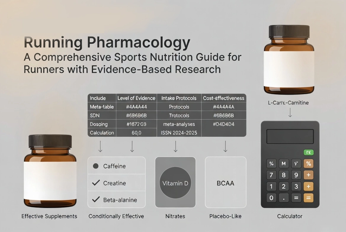 спортивное питание для бегунов, беговая фармакология