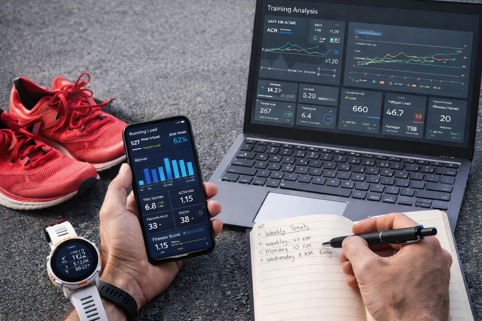 анализ бега, беговой дневник, дневник бегуна