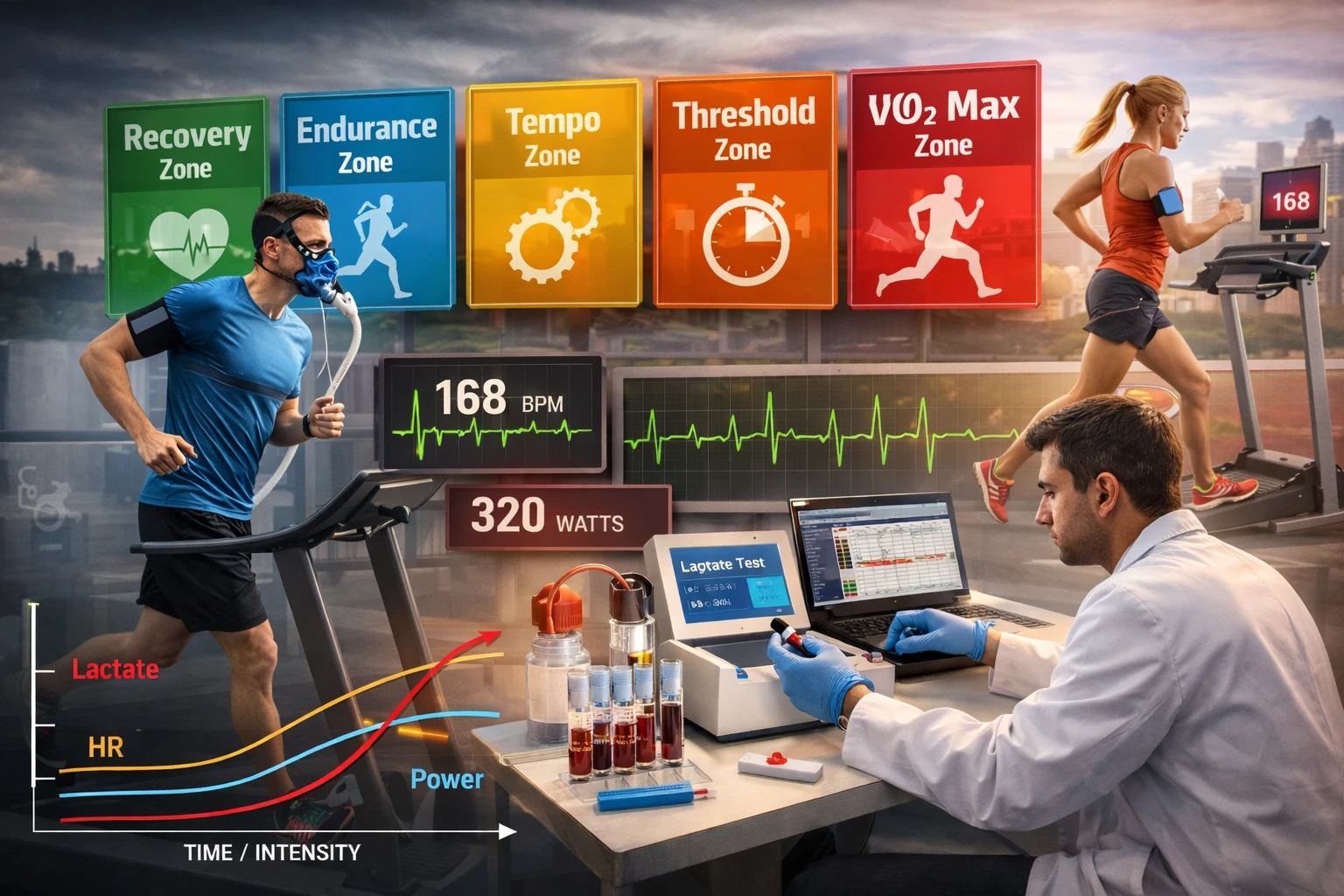 пульсовые зоны, физиология бега, методы определения пульсовых зон