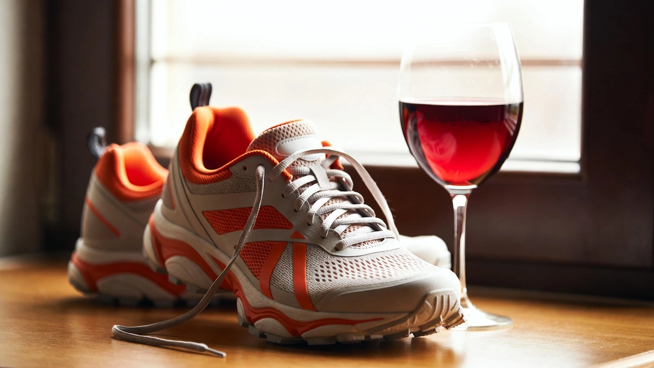 бег и алкоголь